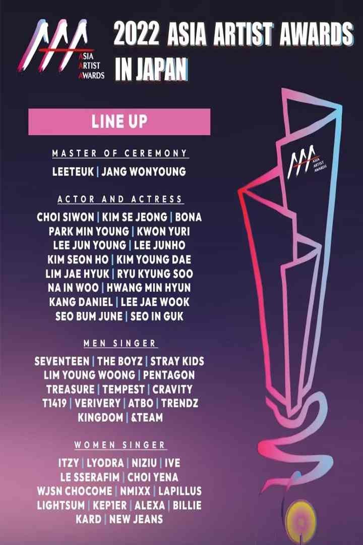 2022 ASIA ARTIST AWARDS IN JAPAN (AAA 2022)